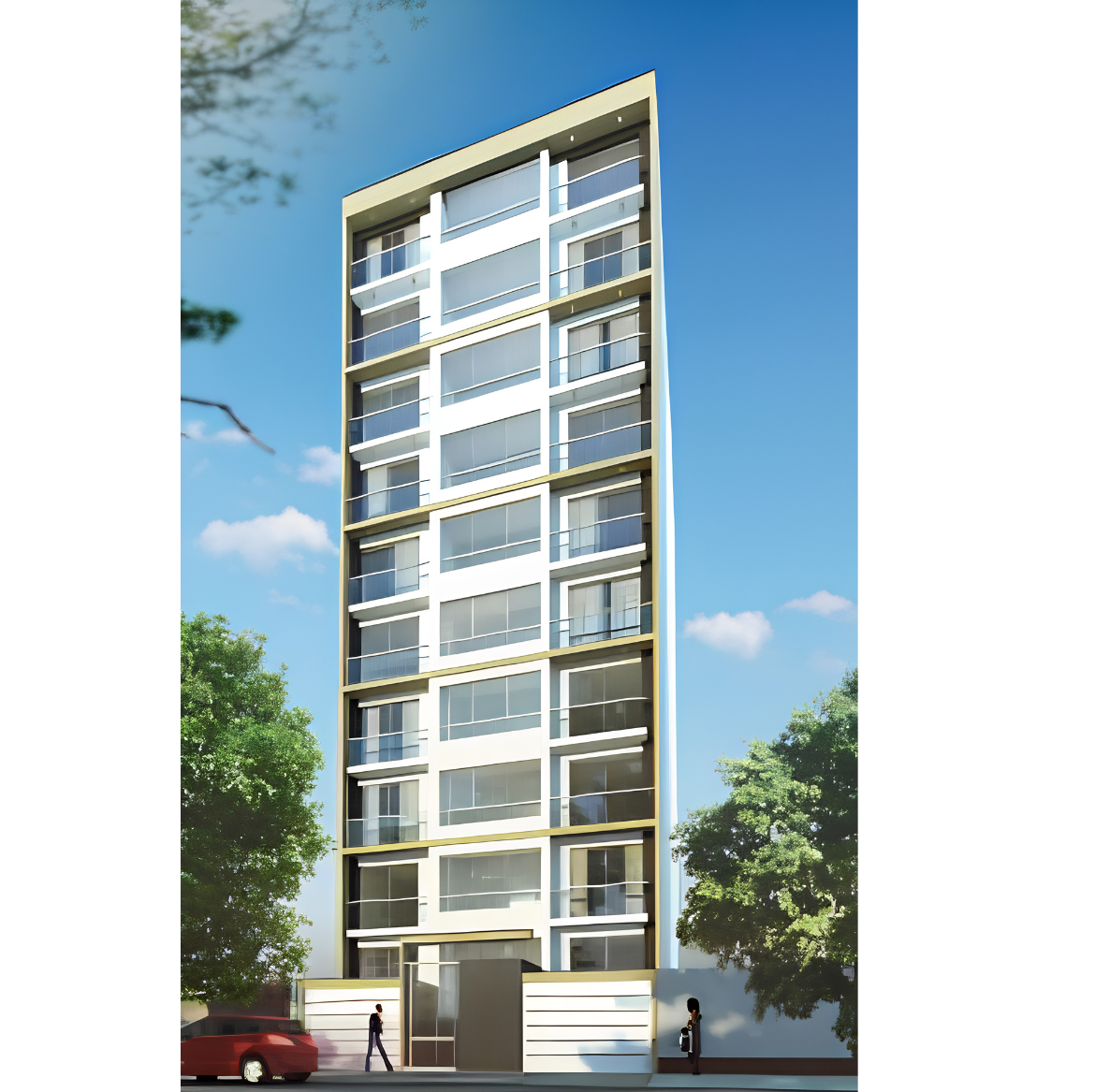 Obra eléctrica: RESIDENCIAL PARQUE PRINCIPAL, SURQUILLO — Edificio multifamiliar