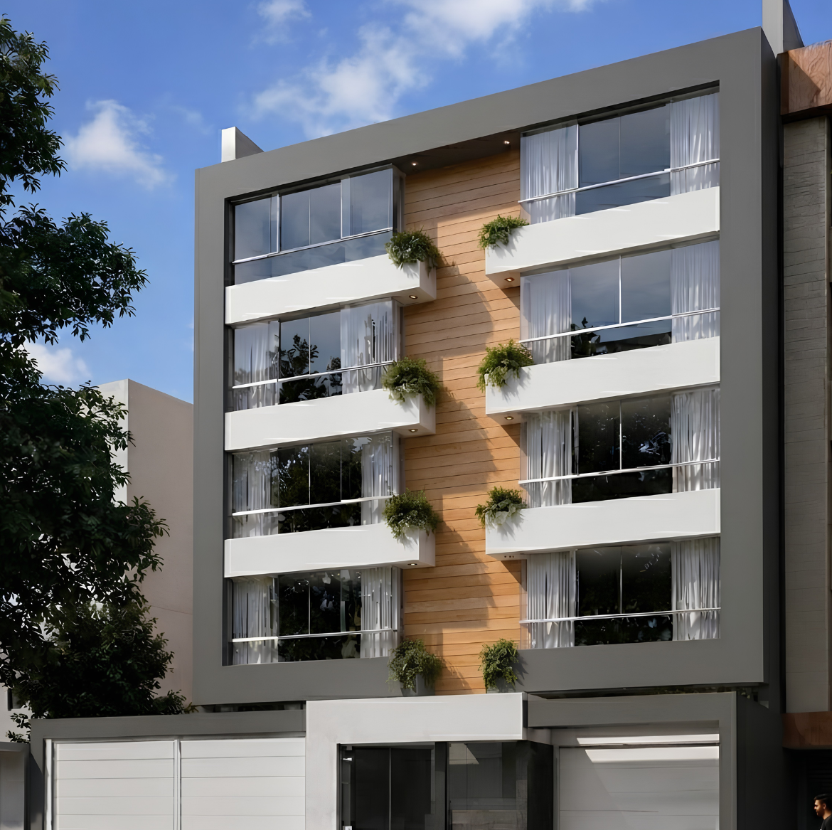 Obra eléctrica: RESIDENCIAL SAN BORJA NORTE, SAN BORJA — EDIFICIO MULTIFAMILIAR