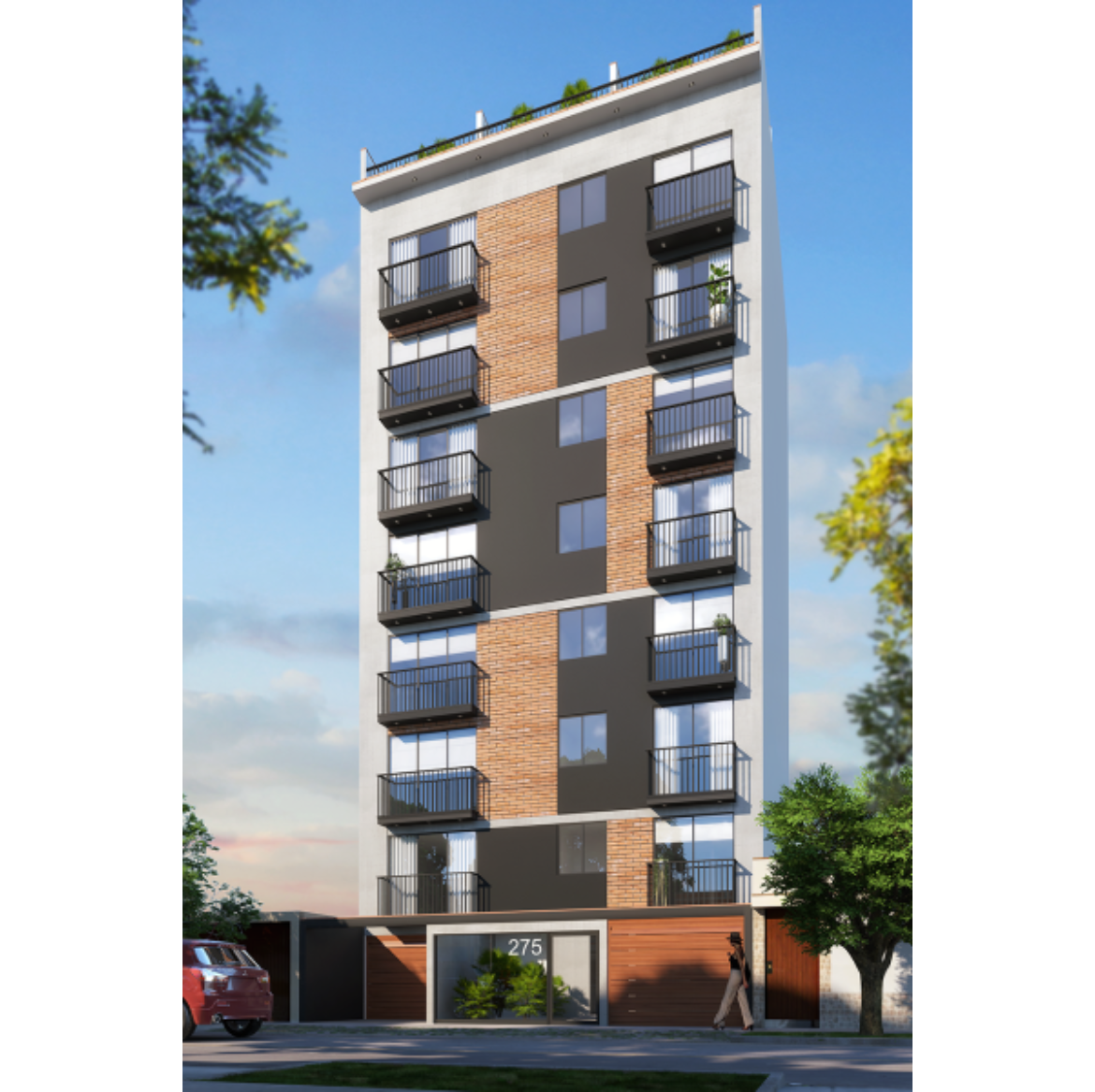 Obra eléctrica: RESIDENCIAL DURAY, SURQUILLO — Edificio multifamiliar