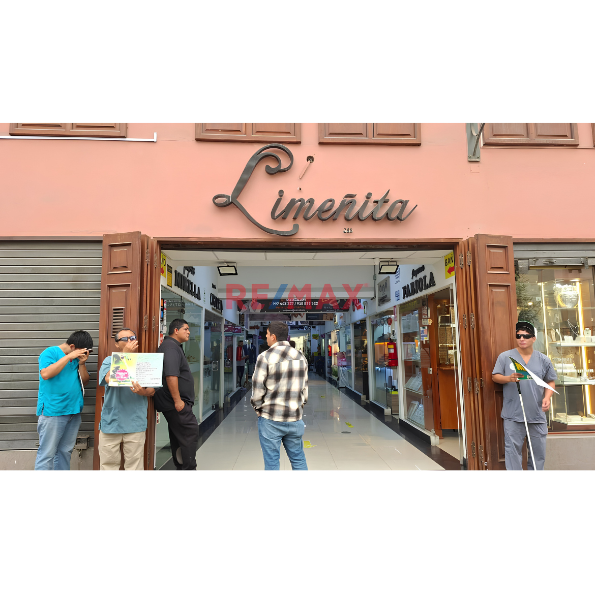 Obra eléctrica: GALERÍA COMERCIAL LA LIMEÑITA,CERCADO DE LIMA — COMERCIO